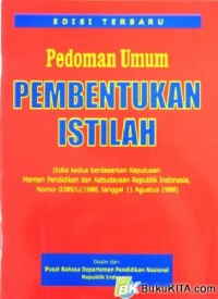 Pedoman Umum Pembentukan Istilah