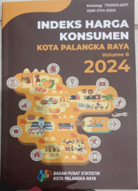 Indeks Harga Konsumen Kota Palangka Raya Volume 6 2024