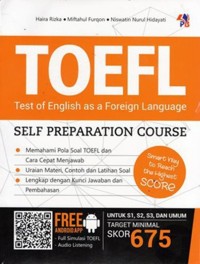 TOEFL  Self Preparation Course