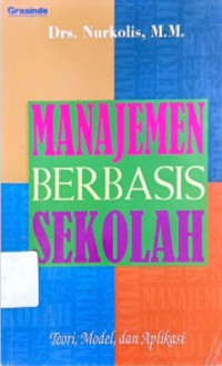 Manajemen Berbasis Sekolah