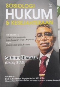 Sosiologi Hukum dan Kesejahteraan