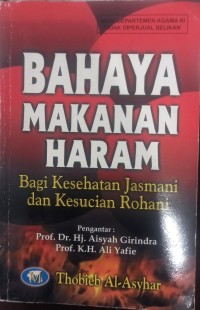 Bahaya Makanan Haram
