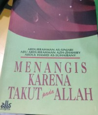 Image of Menangis Karena Takut pada Allah