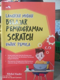 Image of Langkah Mudah Pemrograman Scratch untuk Pemula
