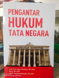 Image of Pengantar Hukum Tata Negara