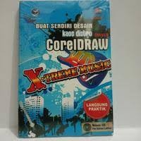 Buat Sendiri Desain Kaos Distro dengan CorelDRAW X-Treme Music
