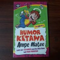 HUMOR KETAWA AMPE MATEE